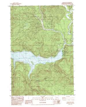 Mount Saint Helens USGS topographic map 46122a1