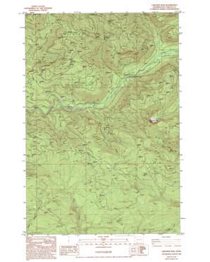 Lakeview Peak USGS topographic map 46122a4