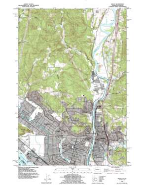Kelso USGS topographic map 46122b8