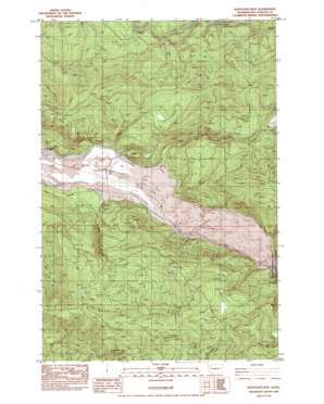Hoffstadt Mountain USGS topographic map 46122c4