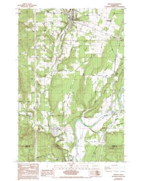 Winlock USGS topographic map 46122d8