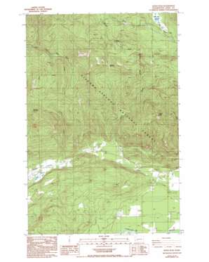 Kiona Peak USGS topographic map 46122e1