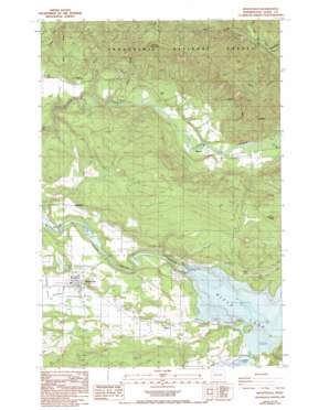 Mossyrock USGS topographic map 46122e4
