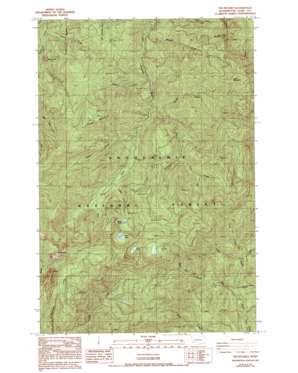 The Rockies USGS topographic map 46122f3