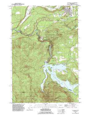 Eatonville USGS topographic map 46122g3