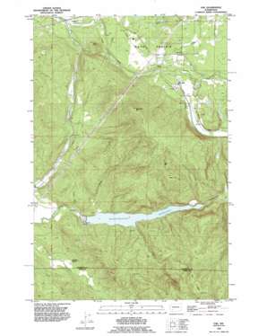 Vail topo map