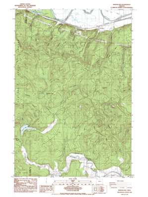 Marshland topo map
