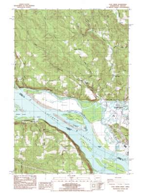 Coal Creek USGS topographic map 46123b1
