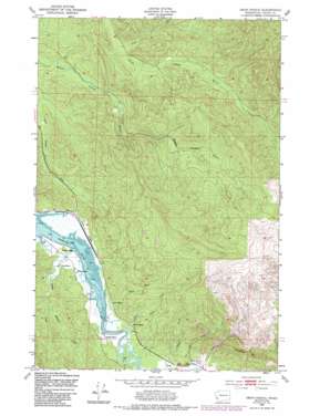 Oman Ranch USGS topographic map 46123d7