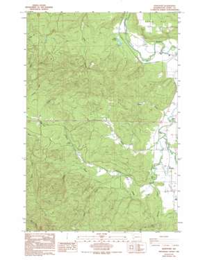 Boistfort USGS topographic map 46123e2