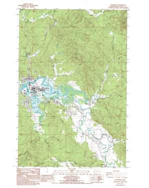 Raymond USGS topographic map 46123f6