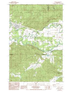 Oakville USGS topographic map 46123g2