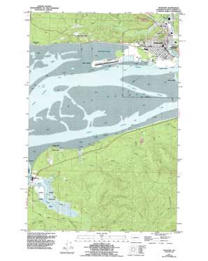 Hoquiam USGS topographic map 46123h8