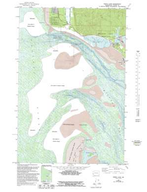 North Cove USGS topographic map 46124f1