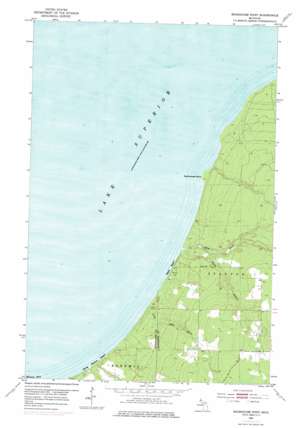 Rockhouse Point USGS topographic map 47088a8