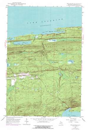 Lake Medora USGS topographic map 47088d1