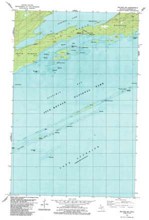 Malone Bay USGS topographic map 47088h7