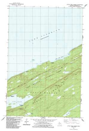 Malone Bay USGS topographic map 47088h8