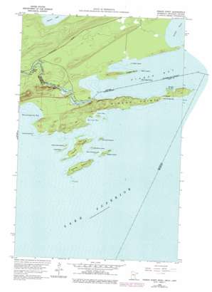 Pigeon Point USGS topographic map 47089h5