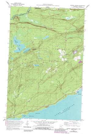 Mineral Center USGS topographic map 47089h7