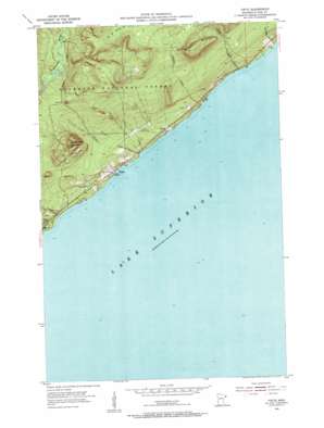 Tofte USGS topographic map 47090e7