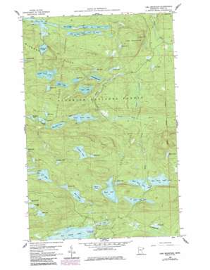 Lima Mountain USGS topographic map 47090h4