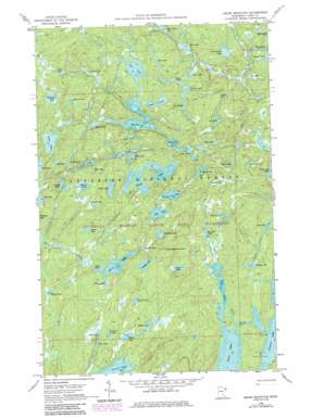 Kelso Mountain USGS topographic map 47090h8