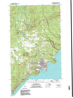 Two Harbors USGS topographic map 47091a6