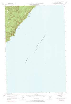 Split Rock Point NE USGS topographic map 47091b3