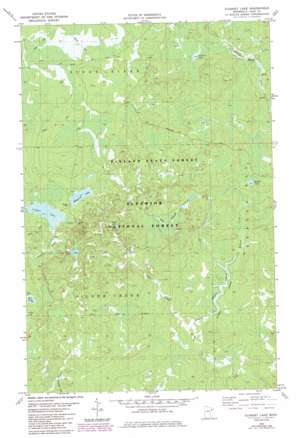 Cloquet Lake USGS topographic map 47091d4