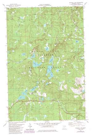 Mitawan Lake USGS topographic map 47091f4