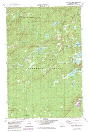 Slate Lake West USGS topographic map 47091f6
