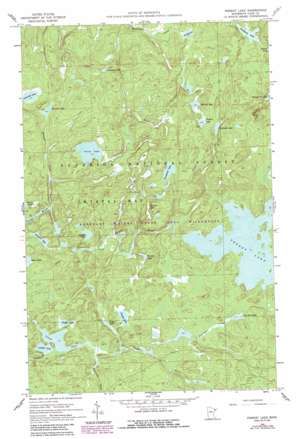 Perent Lake USGS topographic map 47091g2