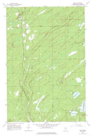 Shaw USGS topographic map 47092a3