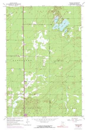 Canyon USGS topographic map 47092a4