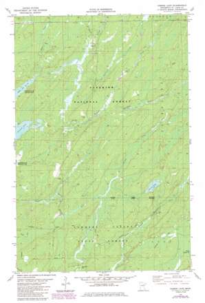 Harris Lake USGS topographic map 47092c1