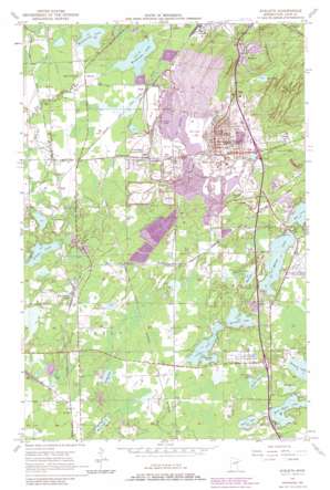 Eveleth USGS topographic map 47092d5
