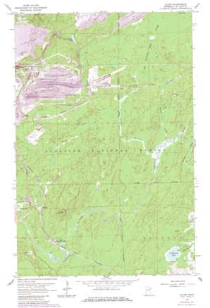 Allen USGS topographic map 47092e1