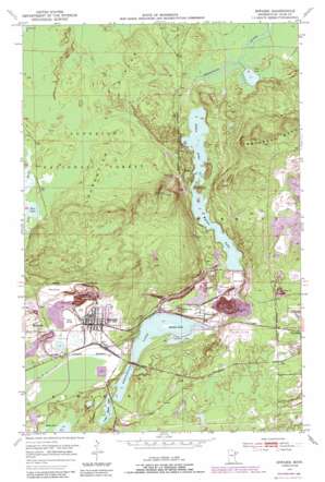 Biwabik USGS topographic map 47092e3