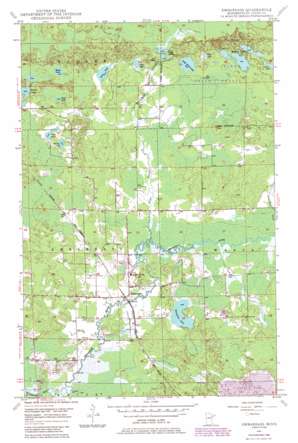 Embarrass USGS topographic map 47092f2