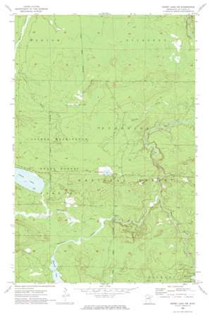 Dewey Lake NW USGS topographic map 47092f8