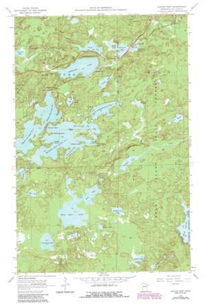 Eagles Nest USGS topographic map 47092g1