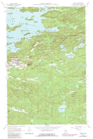 Soudan USGS topographic map 47092g2