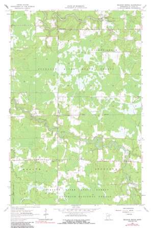 Meadow Brook topo map