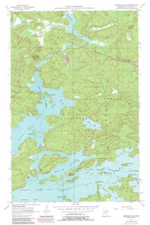 Vermilion Dam USGS topographic map 47092h4