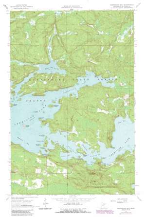 Norwegian Bay USGS topographic map 47092h5