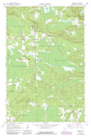 Gheen USGS topographic map 47092h7