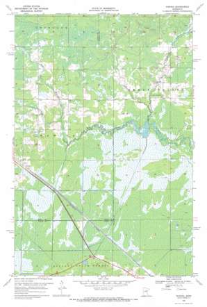 Wawina USGS topographic map 47093a1