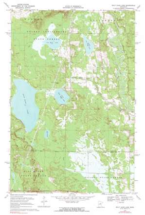 Split Hand Lake USGS topographic map 47093a4