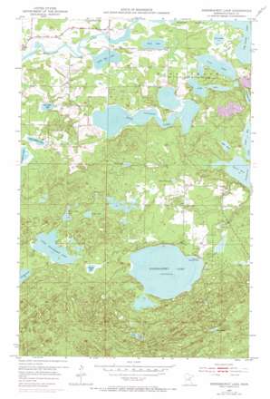 Siseebakwet Lake USGS topographic map 47093b6